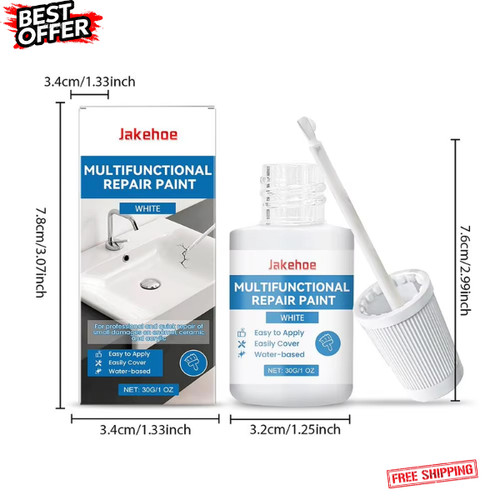 White touch paint repair - white,